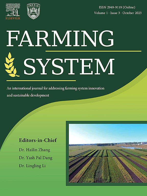 Go to journal home page - Farming System